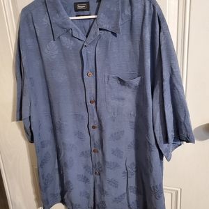 (NEW) Men's Short-Sleeve Button-Down Shirt
